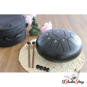 Tongue Drum Noir Diamètre 25 cm