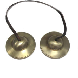 Cymbale Tibétaine en Bronze Grand Modèle